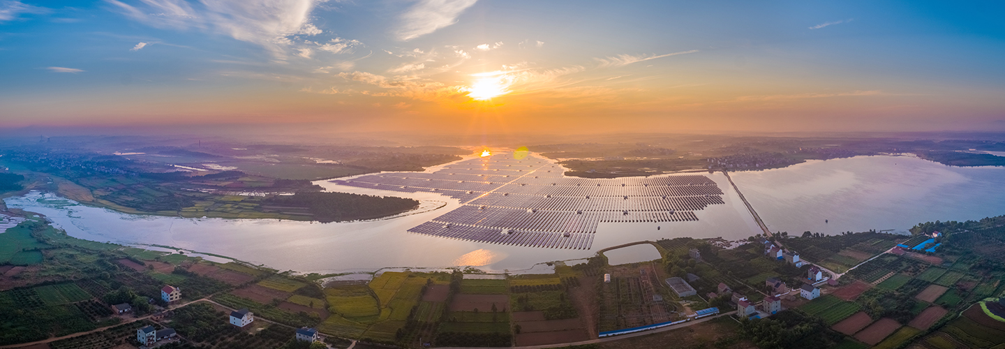 金年會科技江西鄱陽123.235MW “漁光互補”型光伏發(fā)電扶貧項目